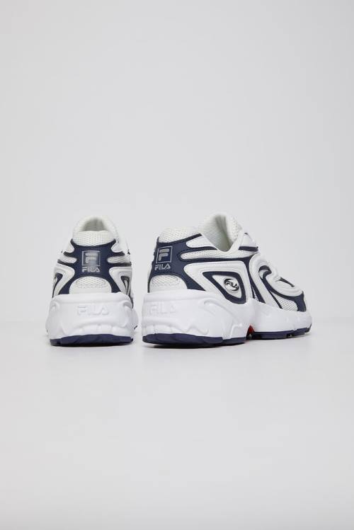 White / Navy / Red Women's Fila Creator Sneakers | Fila760IC