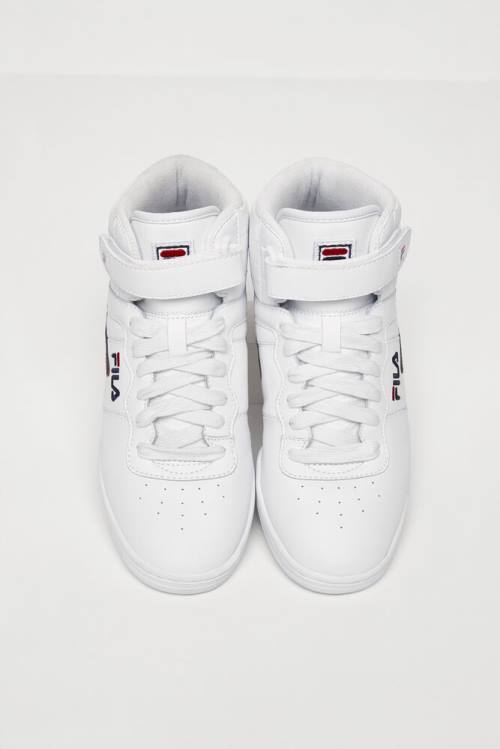 White / Navy / Red Women's Fila F-13 Sneakers | Fila763KE