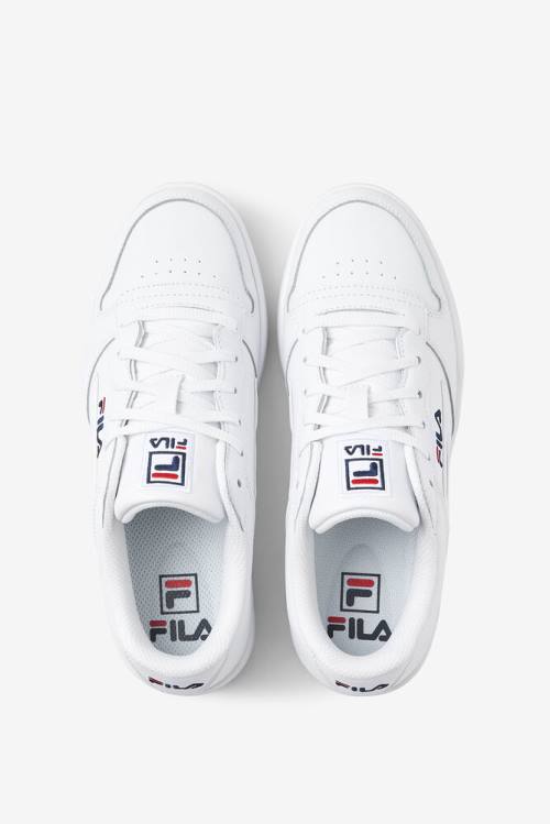 White / Navy / Red Women's Fila Fx-100 Dsx Sneakers | Fila801DJ