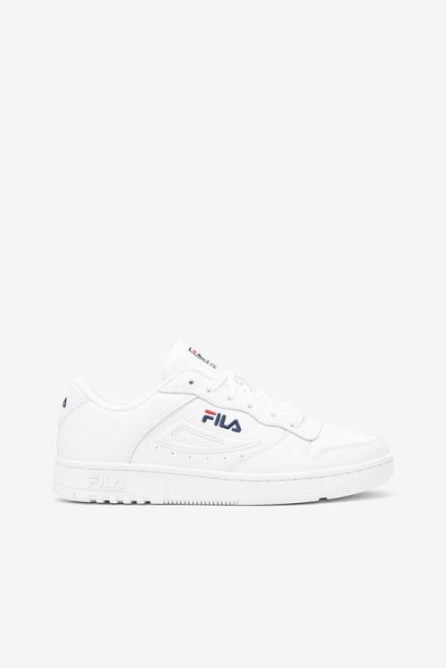 White / Navy / Red Women\'s Fila Fx-100 Dsx Sneakers | Fila801DJ