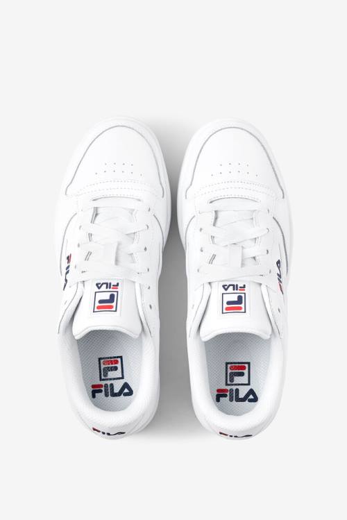 White / Navy / Red Women's Fila Fx-115 Dsx Sneakers | Fila379VF