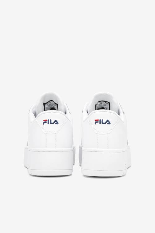 White / Navy / Red Women's Fila Fx-115 Dsx Sneakers | Fila379VF