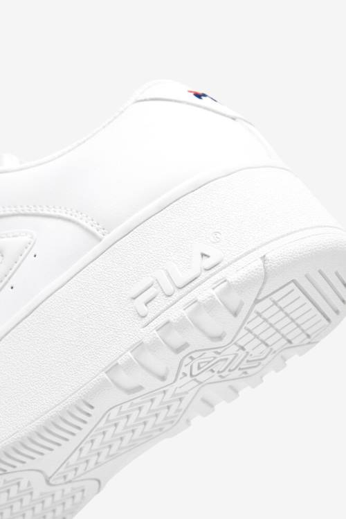 White / Navy / Red Women's Fila Fx-115 Dsx Sneakers | Fila379VF