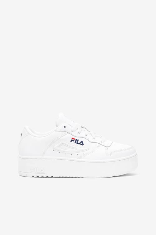 White / Navy / Red Women\'s Fila Fx-115 Dsx Sneakers | Fila379VF