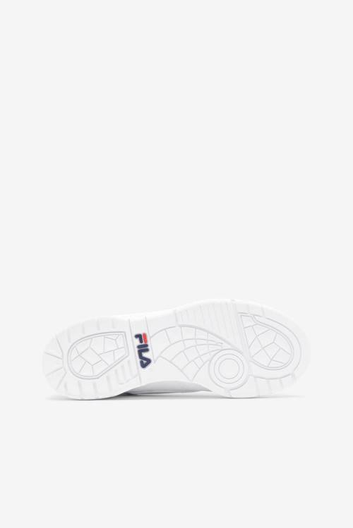 White / Navy / Red Women's Fila Lnx-100 Sneakers | Fila762XB