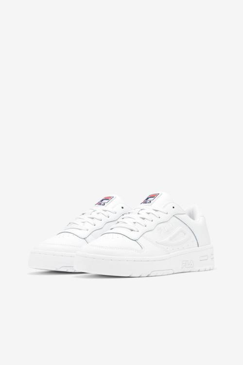 White / Navy / Red Women's Fila Lnx-100 Sneakers | Fila762XB