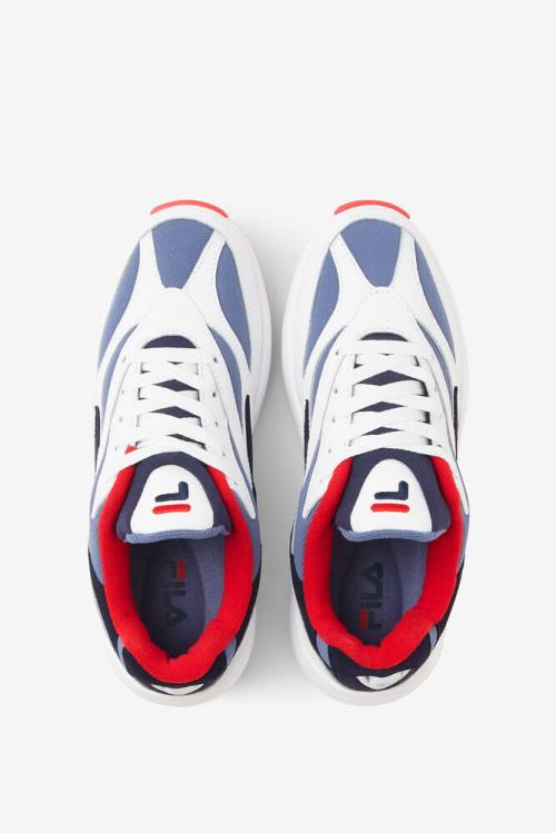 White / Navy Women's Fila V94m Sneakers | Fila796ZD