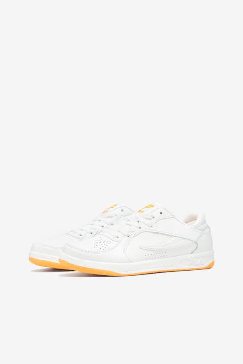 White / Orange Women's Fila Tn-83 Sneakers | Fila724FN