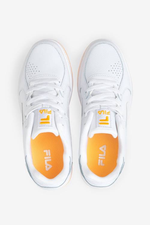 White / Orange Women's Fila Tn-83 Sneakers | Fila724FN