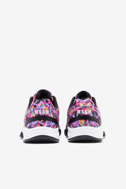 White / Pink / Multicolor Women's Fila Msgm X Axilus 2 Energized Tennis Shoes | Fila863ML