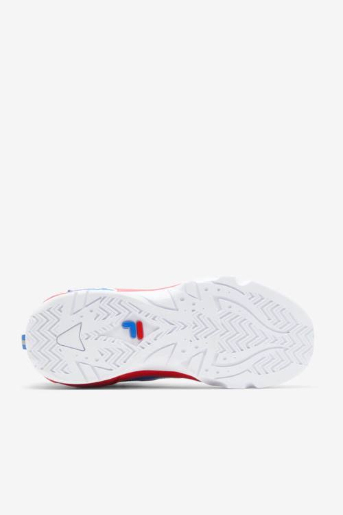 White / Red / Blue Men's Fila Grant Hill 1 Sneakers | Fila106FE