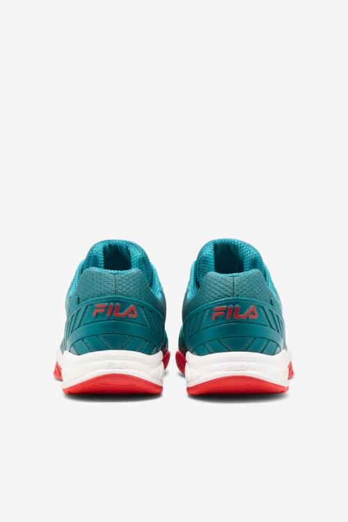 White / Red Men's Fila Axilus 2 Energized Tennis Shoes | Fila947WN