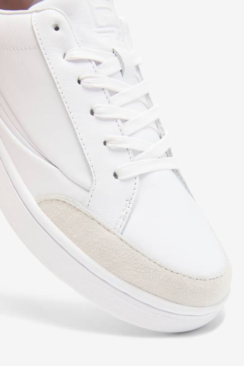 White / Rose Gold Women's Fila Lx-5 Sneakers | Fila581HA