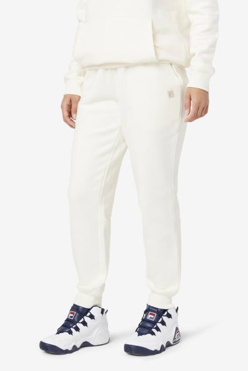 White Women's Fila Avah Jogger Pants | Fila103SD