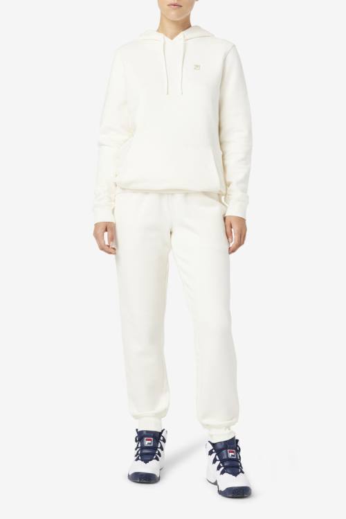 White Women's Fila Avah Jogger Pants | Fila103SD