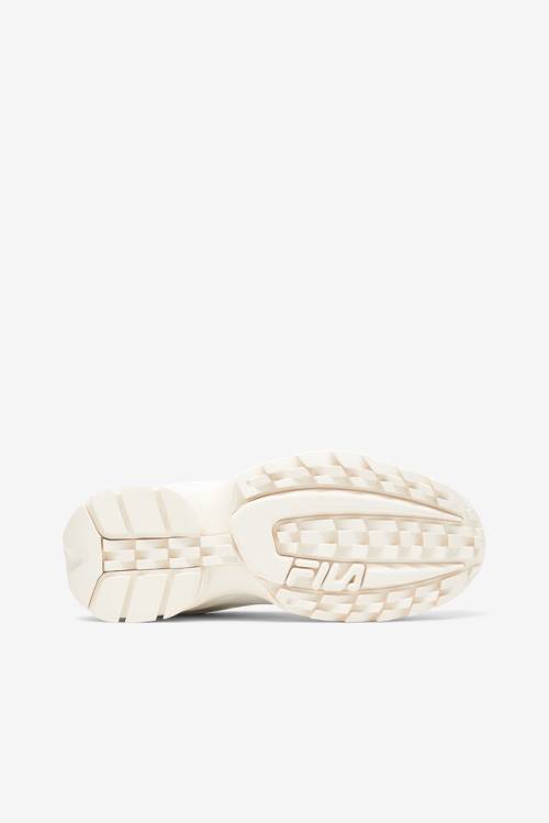 White Women's Fila Disruptor 2 Disruptor Zero Sneakers | Fila573OE