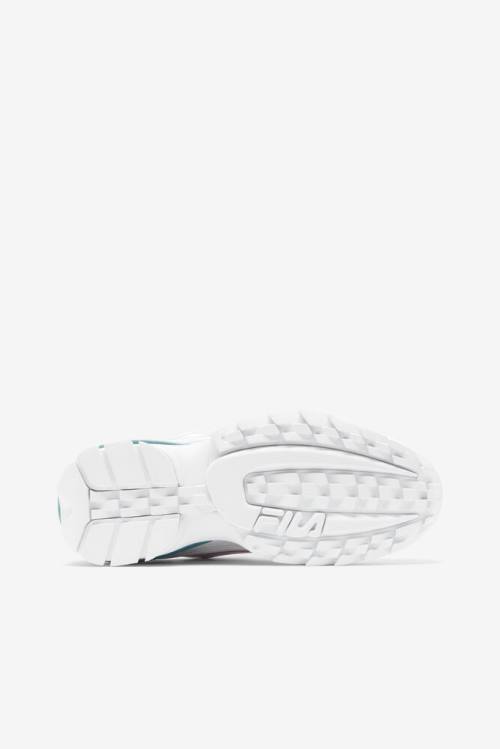 White Women's Fila Disruptor 2 Exp Sneakers | Fila872HU