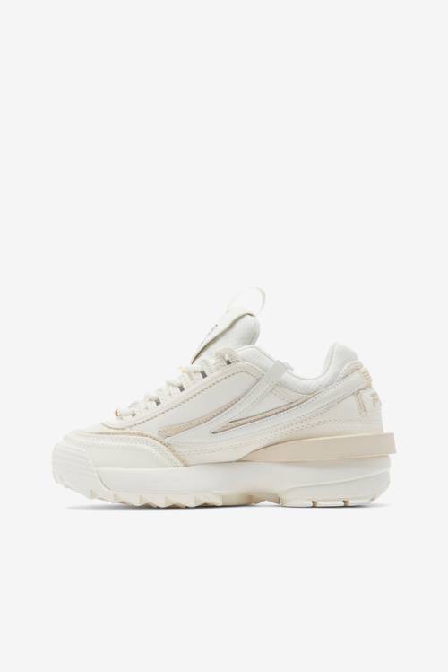 White Women's Fila Disruptor 2 Exp X Barneys Sneakers | Fila586MT