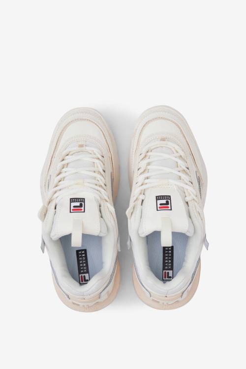 White Women's Fila Disruptor 2 Exp X Barneys Sneakers | Fila586MT