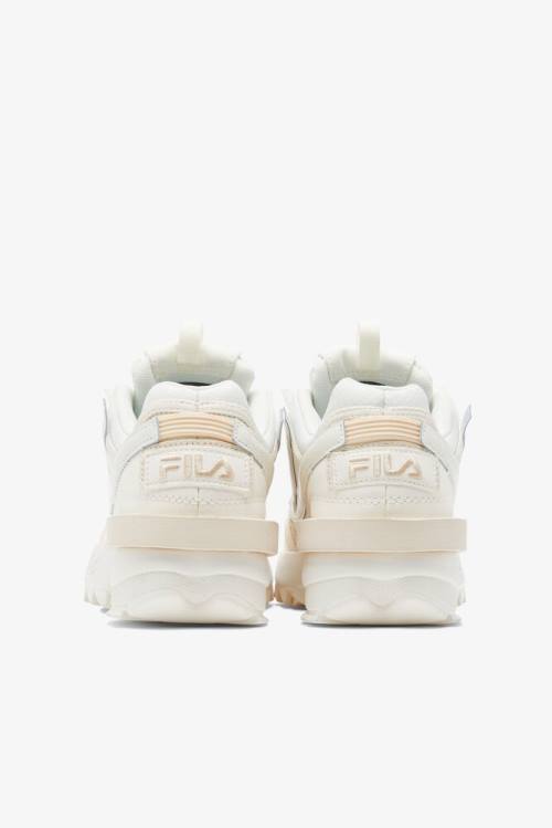 White Women's Fila Disruptor 2 Exp X Barneys Sneakers | Fila586MT