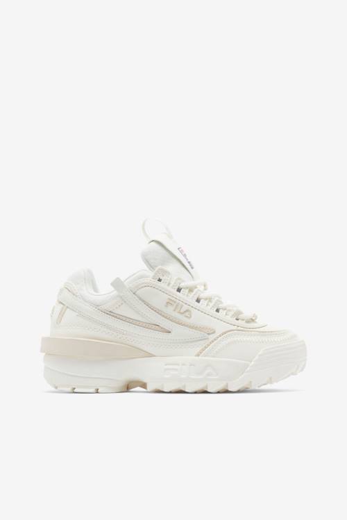 White Women\'s Fila Disruptor 2 Exp X Barneys Sneakers | Fila586MT