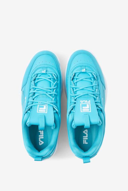 White Women's Fila Disruptor 2 Premium Sneakers | Fila164IP