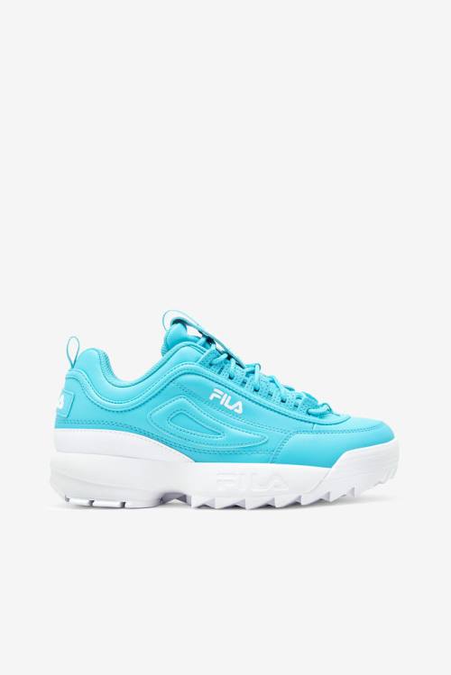 White Women\'s Fila Disruptor 2 Premium Sneakers | Fila164IP