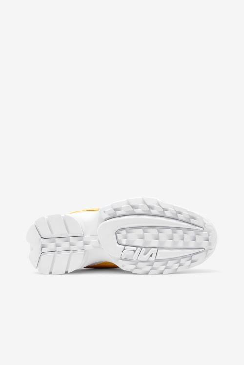 White Women's Fila Disruptor 2 Premium Sneakers | Fila431MH