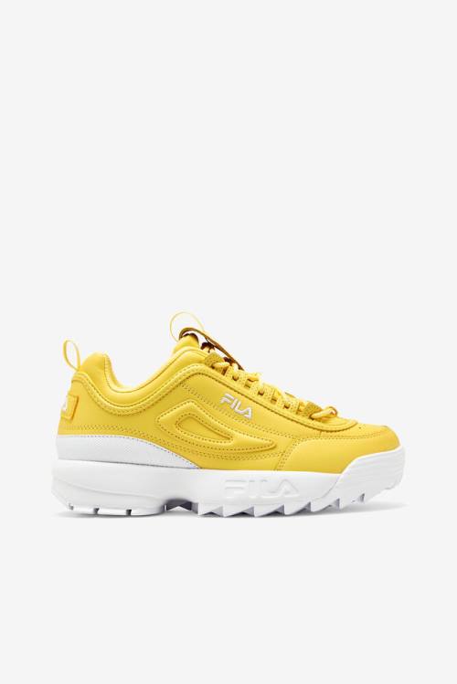 White Women\'s Fila Disruptor 2 Premium Sneakers | Fila431MH