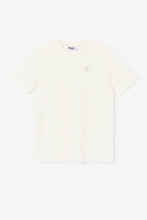 White Women\'s Fila Doran Tee T Shirts | Fila345XE