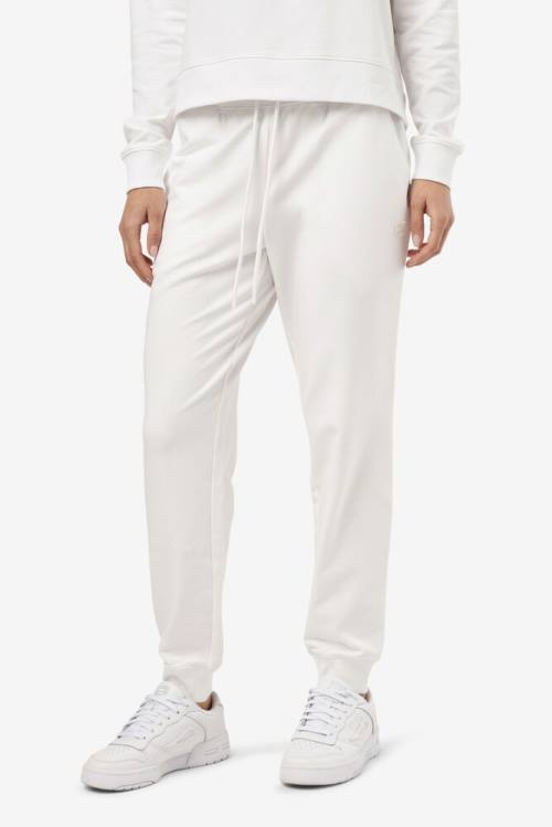 White Women's Fila Emersyn Jogger Pants | Fila630VS