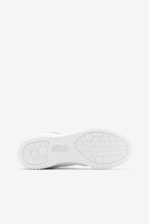 White Women's Fila F-14 Sneakers | Fila327IW