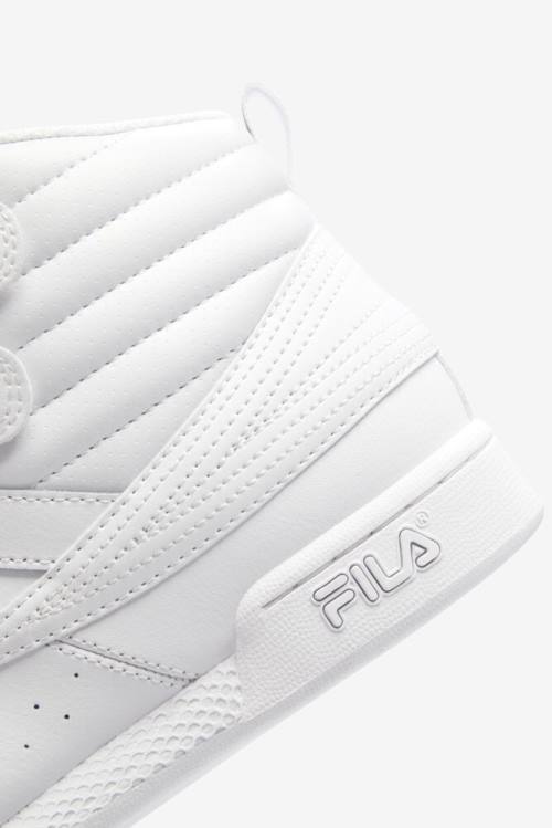 White Women's Fila F-14 Sneakers | Fila327IW