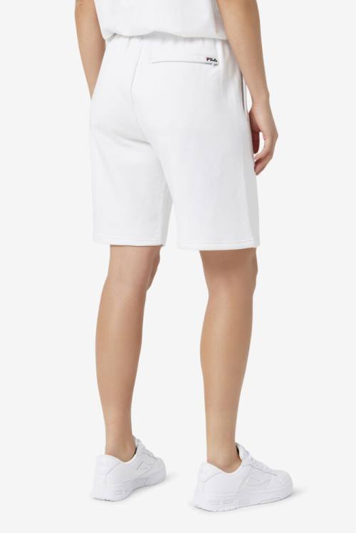 White Women's Fila Kasta Shorts | Fila720OD