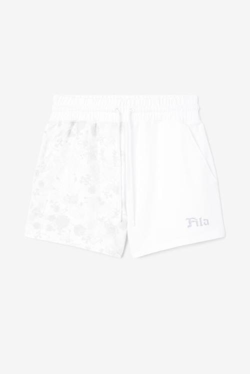 White Women\'s Fila Miriam Shorts | Fila987JD