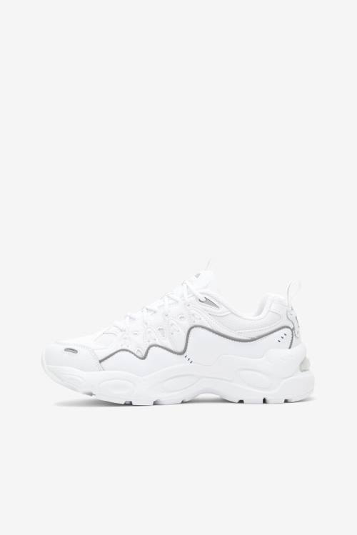 White Women's Fila Nitra Sneakers | Fila145DJ