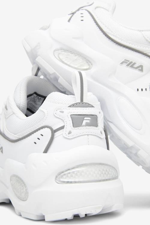 White Women's Fila Nitra Sneakers | Fila145DJ