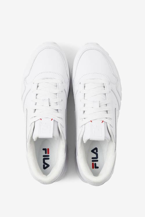 White Women's Fila Orbit Zero Sneakers | Fila896SH