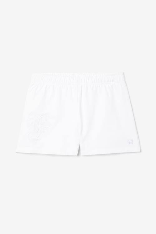 White Women\'s Fila Phoenix Shorts | Fila769PX