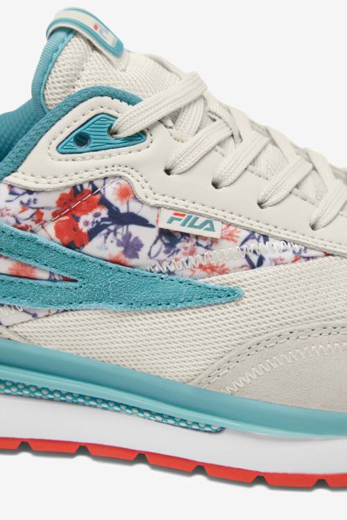 White Women's Fila Renno Sneakers | Fila460VT