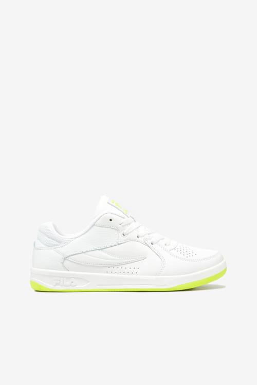 White / Yellow Women\'s Fila Tn-83 Sneakers | Fila506GL