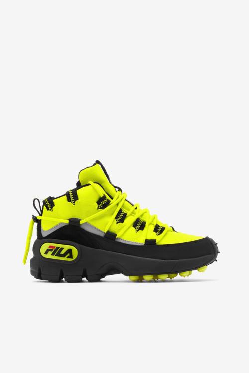 Yellow / Black / Red Women\'s Fila Grant Hill 1 X Trailpacer Boots | Fila650SO