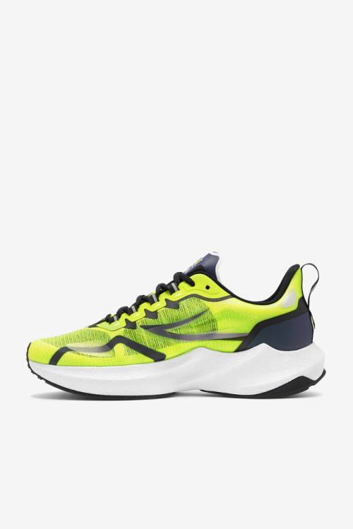 Yellow / Black / White Women's Fila Tactik 3 Impulse Sneakers | Fila076PM