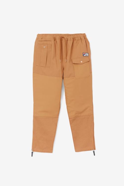 Yellow Men\'s Fila Amazon Cargo Pants | Fila763XP