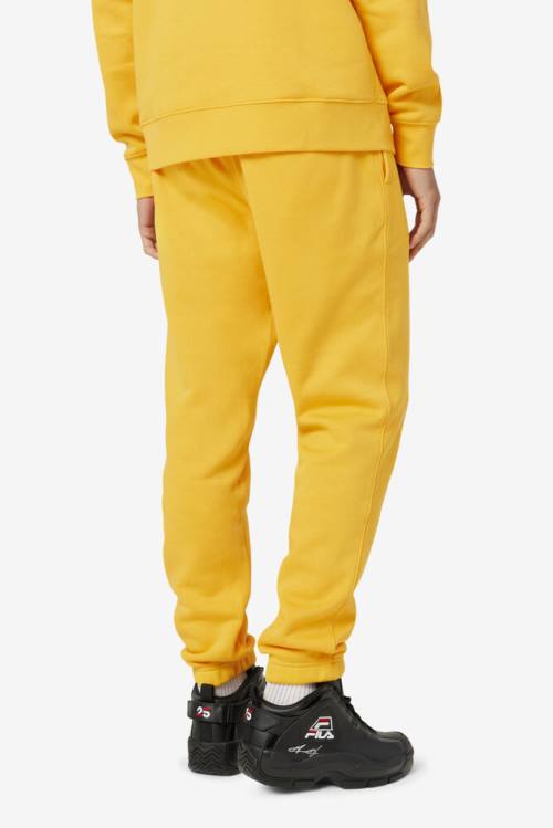 Yellow Men's Fila Garin Jogger Pants | Fila238FO