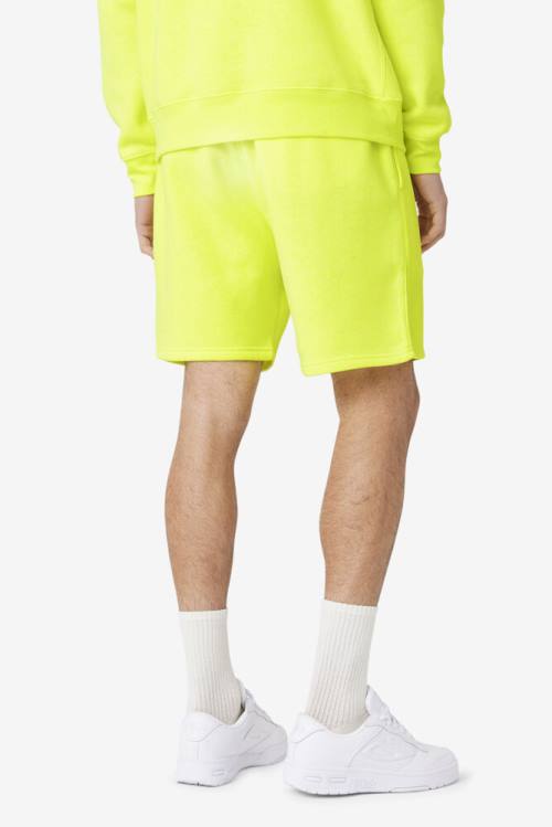 Yellow Men's Fila Kylan Shorts | Fila507XH