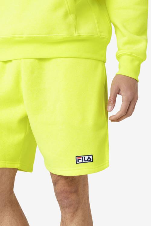 Yellow Men's Fila Kylan Shorts | Fila507XH