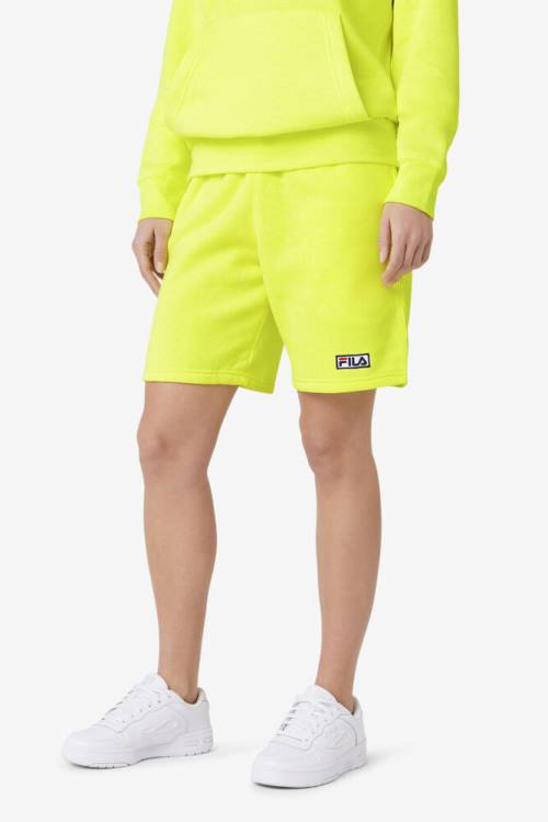 Yellow Men's Fila Kylan Shorts | Fila507XH