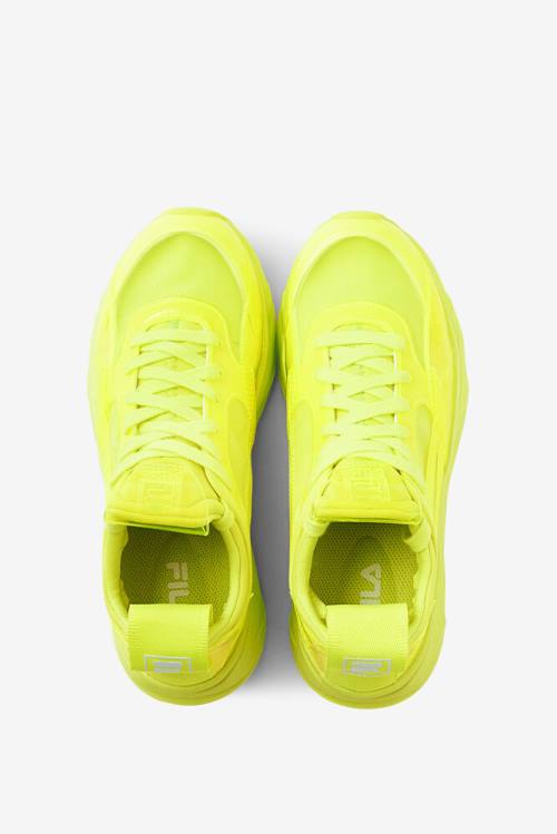 Yellow / White Women's Fila Amore Tl Sneakers | Fila037YK