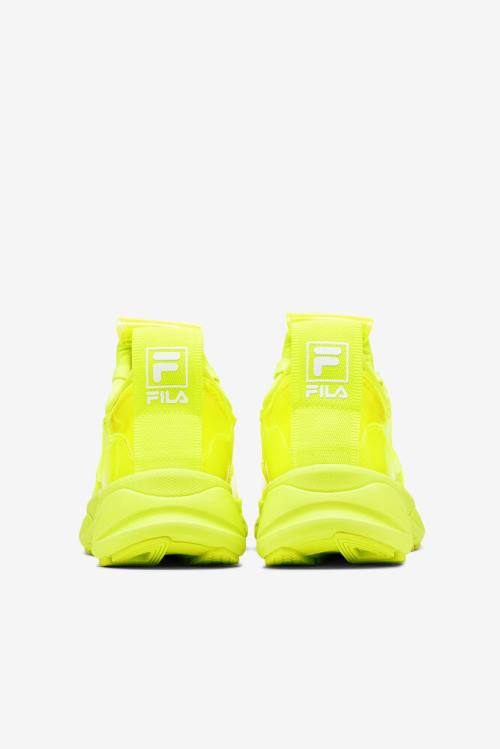 Yellow / White Women's Fila Amore Tl Sneakers | Fila037YK